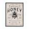Stupell Industries Honey Bee Rustic Farm Black Framed Wall Art